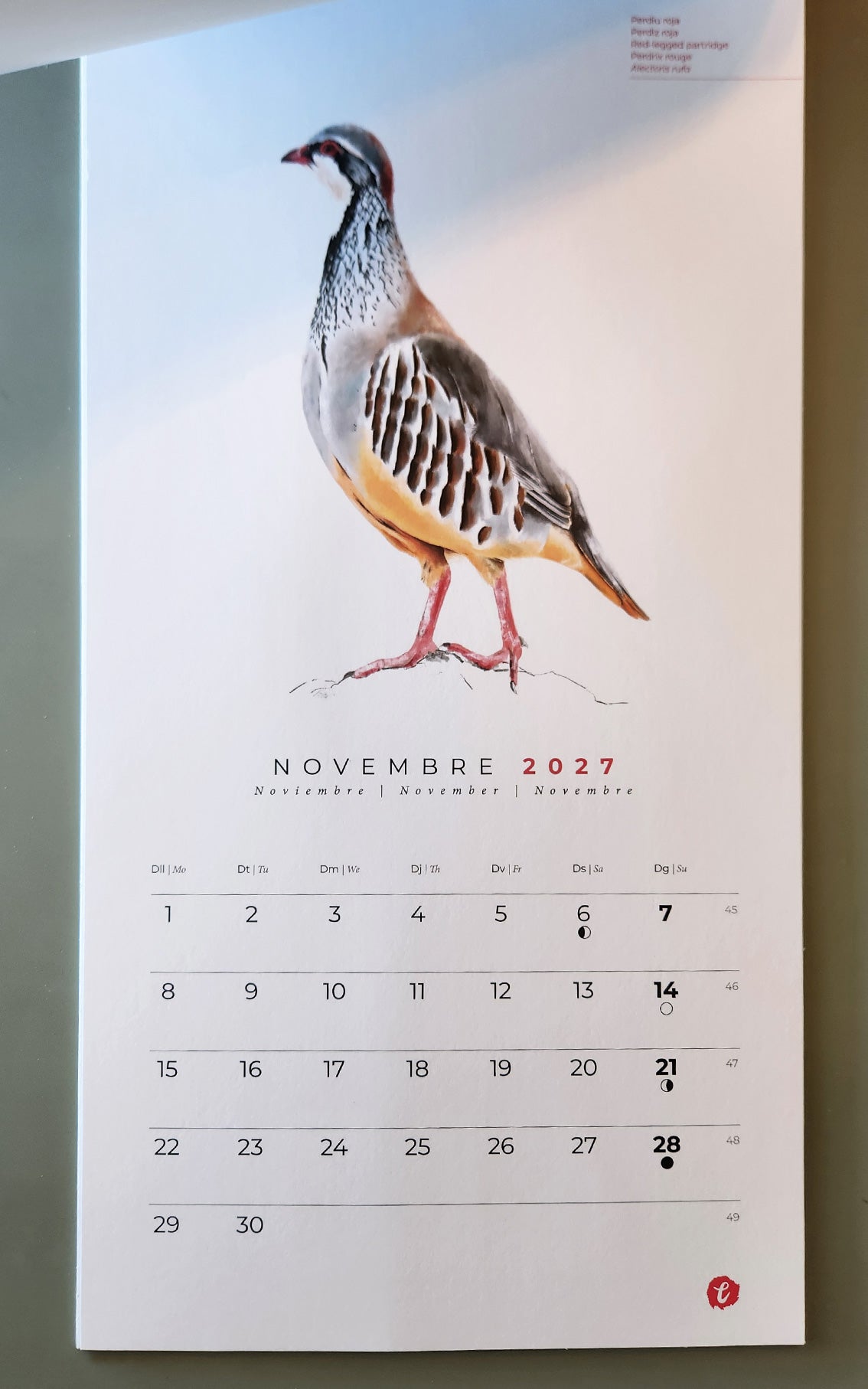 Calendari 2027