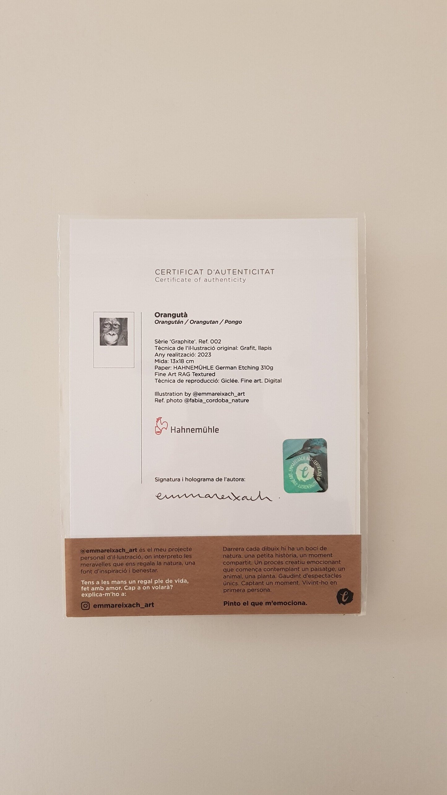Print ORANGUTÀ